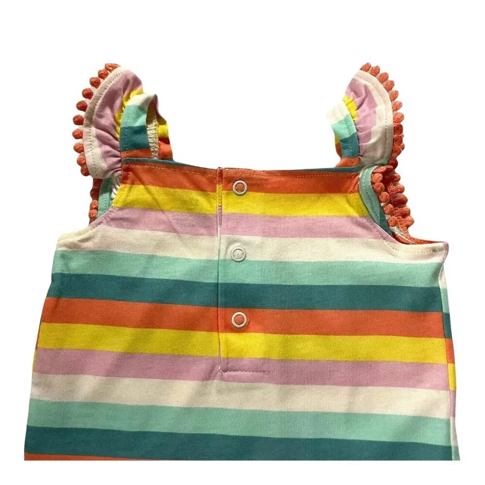 Carters Baby Girl's 2-Piece Pants & Bodysuit Outfit Set 12-24 Month Blue-Multi‎